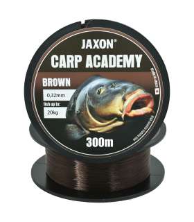 Żyłka Jaxon Carp Academy Brown 0.32mm 300m