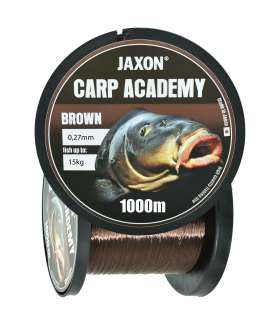 Żyłka Jaxon Carp Academy Brown 0.27mm 1000m