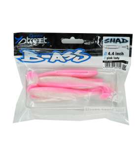 Przynęta 4Str.B-Ass Shad 11cm/5szt pink lady