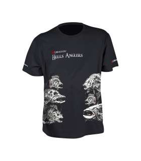 Koszulka T-shirt Dragon H.Anglers Mix S czarny*