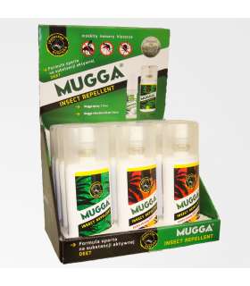 Mugga spray zestaw repelentów - 12 szt.