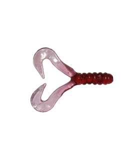 Manns Twister 4,5 cm PR purpurowy (20)