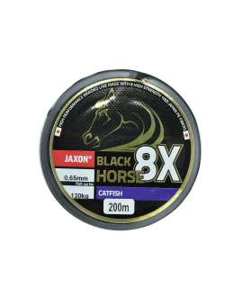 Plecionka Jaxon Black Horse 8X Catfish 0.65mm 200m