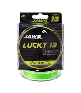 Plecionka Mikado JAWS Lucky13 0.10mm150m f.zielona