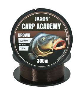 Żyłka Jaxon Carp Academy Brown 0.27mm 300m