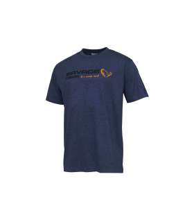 T-shirt S.G. Signature logo blue melange rozm M