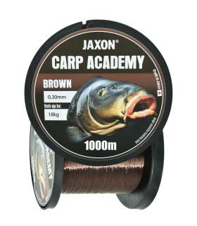 Żyłka Jaxon Carp Academy Brown 0.30mm 1000m