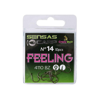 Haki Sensas Crazy Bait barbl.4110 b.nickel No 14