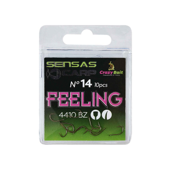 Haki Sensas Crazy Bait barbl.4410 b.nickel No 14