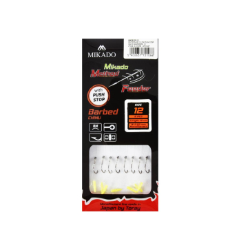 Haki Mikado MF. przypon push stop  r.12 op 8szt+