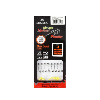 Haki Mikado MF. przypon push stop  r.4 op 8szt+