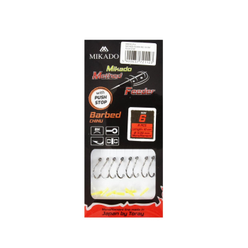 Haki Mikado MF. przypon push stop  r.6 op 8szt+