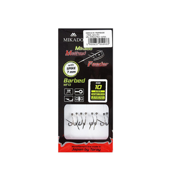 Haki Mikado MF. przypon z igłą  r.10 op 8szt+