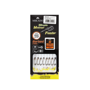Haki Mikado MF. przypon push stop  r.6 op 8szt