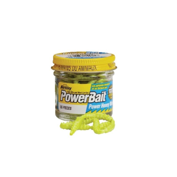 Przynęta Berkley Powerbait Honey Worms (yellow)