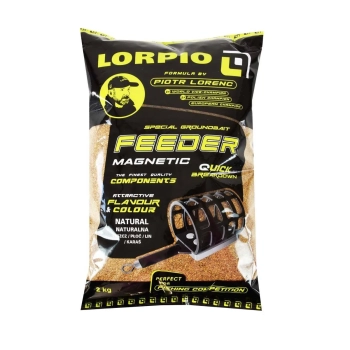 Zanęta Lorpio Feeder Magnetic 2 kg naturalna(6)