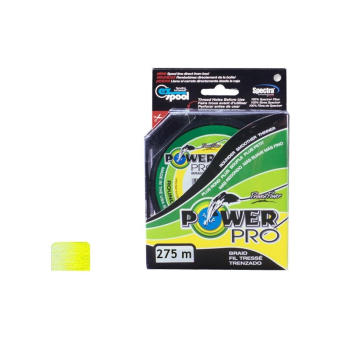 Plecionka Power Pro Hi-Vis Yellow 0,36 mm 275 m