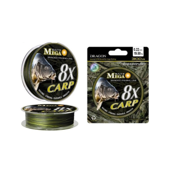Plec. Dragon MegaBaits 8X Carp Braid 0.22mm 260m
