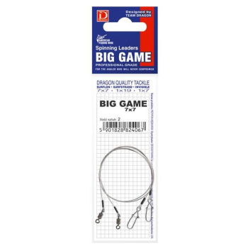 Przypon Dragon 7x7 Surflon Big Game 30kg 30cm2szt+