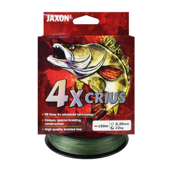 Plecionka Jaxon Crius 4X ciemnozielona 0.20mm150m