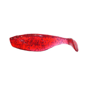 Manns Ripper 6,0 cm PU wiśniowy/niebieski brokat