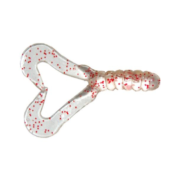 Manns Twister 4,5 cm RFCL przezr./czerw.brok.(20)