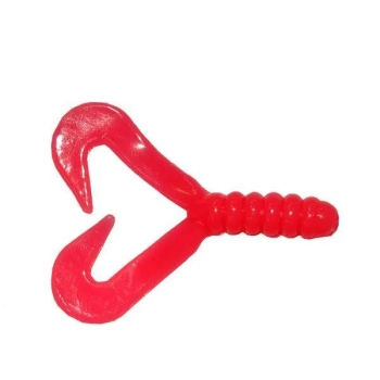 Manns Twister 4,5 cm EP jaskrawo różowy (20)