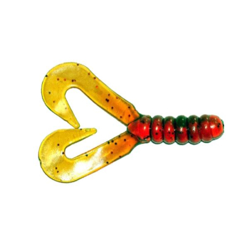 Manns Twister 4,5 cm RFMOmotor oil/czerw.brok.(20)