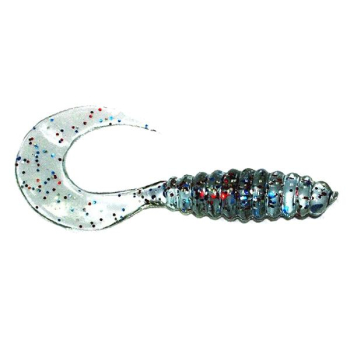 Manns Twister 3,0 cm BLI przezr. z brokatem 20szt