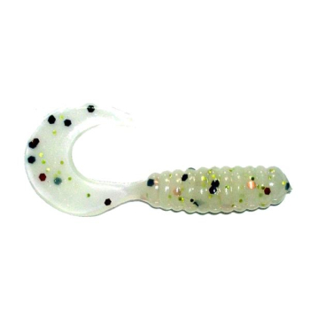 Manns Twister 3,0 cm SA perłowy/kol.brokat 20szt