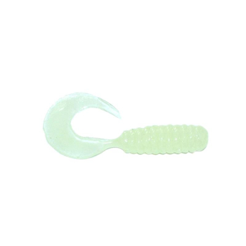 Manns Twister 3,0 cm FW biały/fluo 20szt