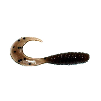 Manns Twister 3,0 cm PS brązowy z "pieprzem"20szt