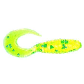 Manns Twister 3,0 cm CHGBF seledyn/z.brokat 20szt