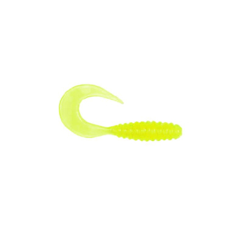 Manns Twister 4,0 cm FCH seledynowy/fluo 20szt