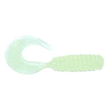 Manns Twister 4,0 cm FW biały/fluo 20szt