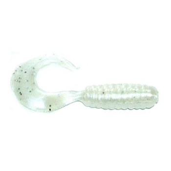 Manns Twister 4,0 cm SMSH perła z brokatem 20szt