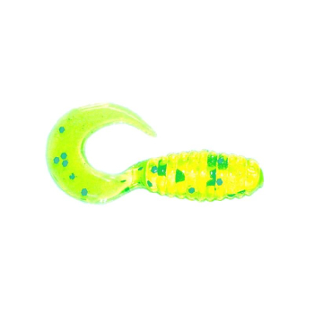 Manns Twister 4,0 cm CHGBF seledyn/ziel.brok.20szt