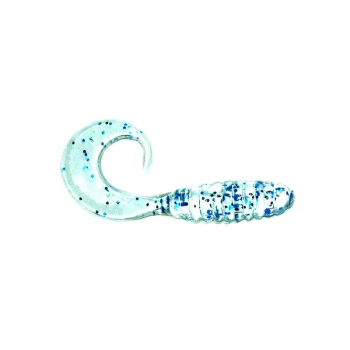 Manns Twister 5,5 cm BFCL przezr./niebi.brokat(20)