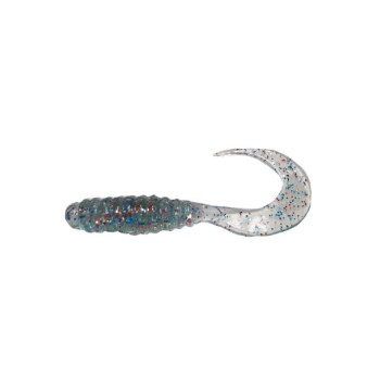 Manns Twister 7 cm BLI przezrocz. z brokatem(20)
