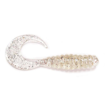 Manns Twister 7 cm MFCL przezr./srebrny brokat(20)