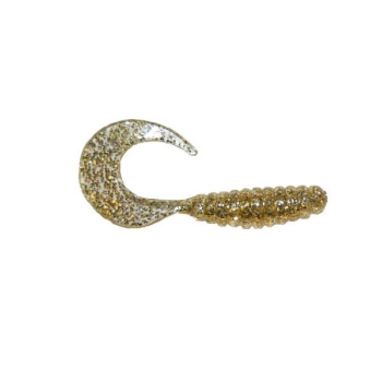 Manns Twister 7 cm GFCL przezr./złoty brokat(20)