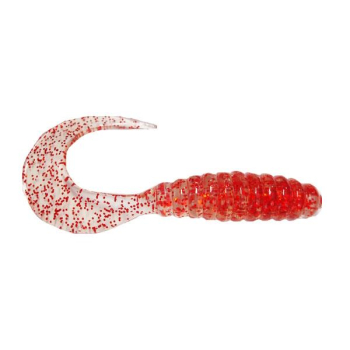 Manns Twister 7 cm RFCL przezr./czerw. brokat(20)