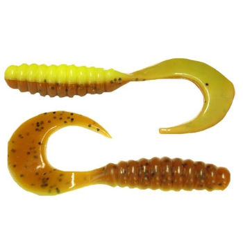 Manns Twister 7 cm PSCH ziel.-brąz.z"pieprzem"(20)