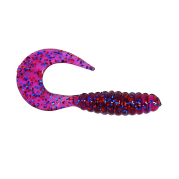 Manns Twister 4,0 cm EGRF granat czerw. brok.20szt