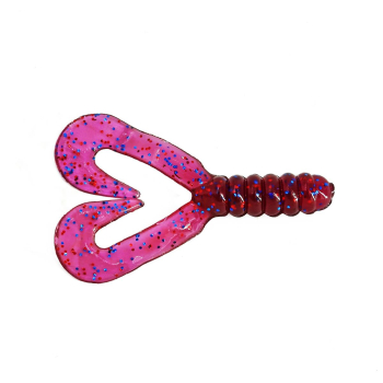 Manns Twister 4,5 cm EGRF granat czerw.brokat(20)