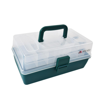 Pudełko Mikado ABM 304 34x17x14cm/zielone#
