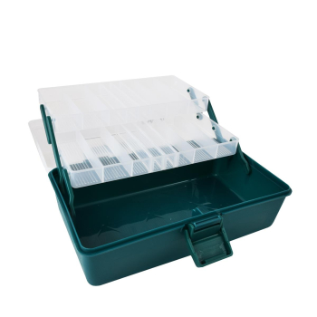 Pudełko Mikado ABM 304 34x17x14cm/zielone#-103159