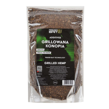 Dodatek zanętowy Feeder Bait grilowana konopia400g