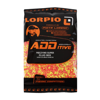 Dodatek zanęt. Lorpio pieczywo super fluo mix 400g