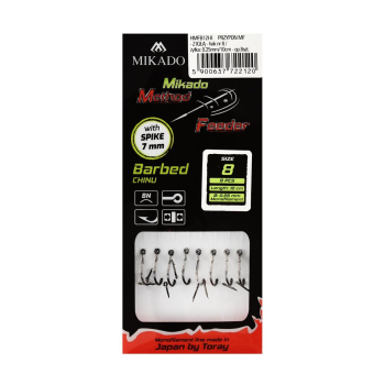 Haki Mikado MF. przypon z igłą  r.8 op 8szt+